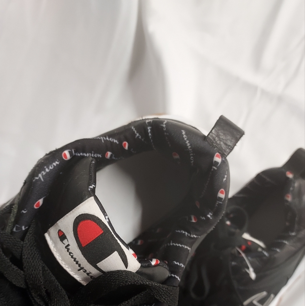 Champion men’s classic sneakers black size 10 - Picture 10 of 11